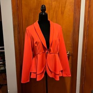 Orange Pants Suit